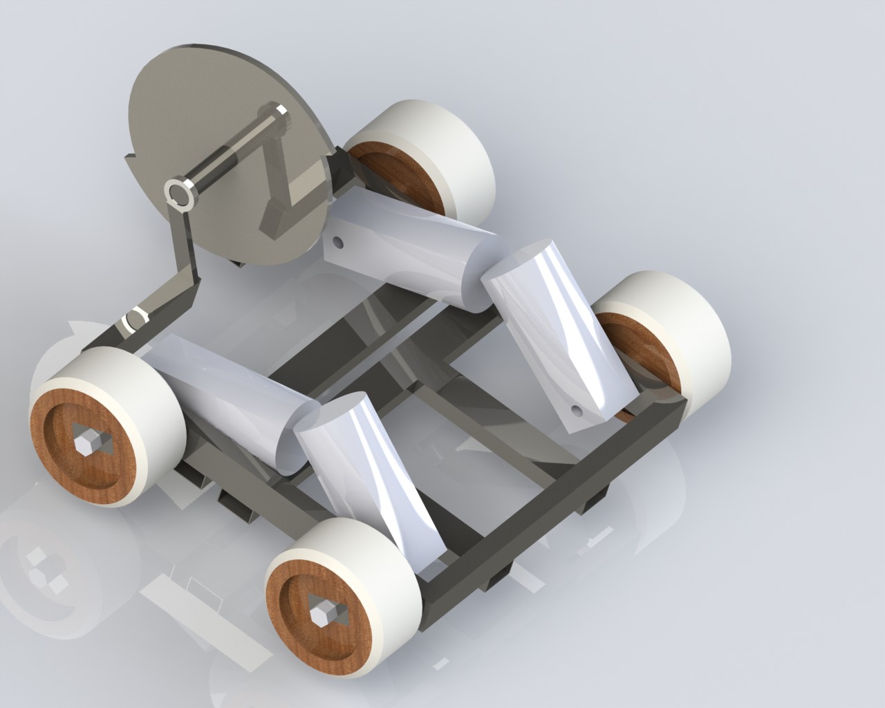 四轮驱动机器人